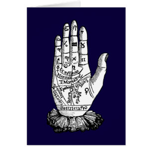 Diagramme de chiromancie, 1885