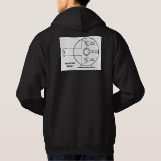Diagramme de moteur universel sur sweat à capuche