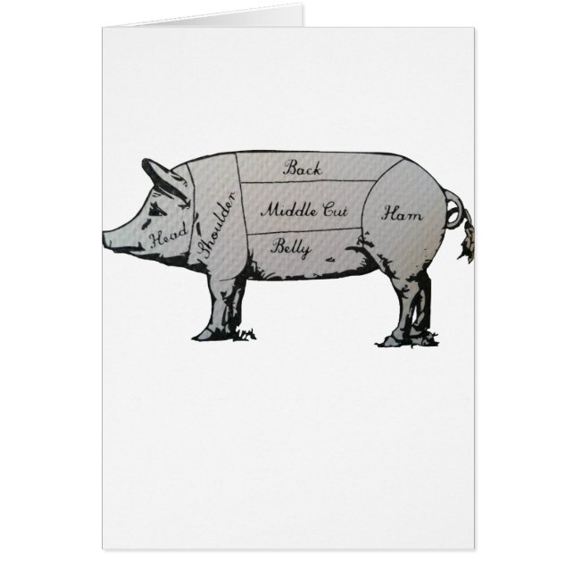 Diagramme de porc (Devant)