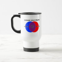 Diagramme de Venn de la vente de garage Tasse de v