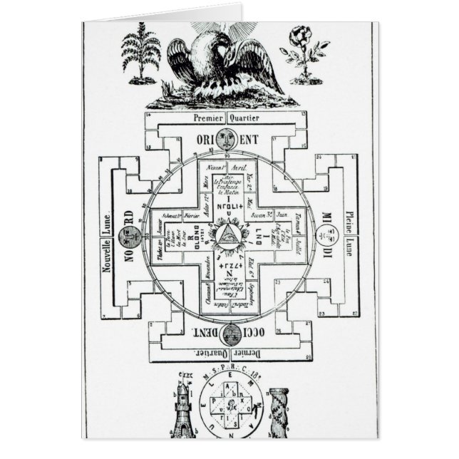 Diagramme mystique de Solomon (Devant)