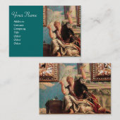 DIALECTICA, blauw groen bruin Visitekaartje (Voorkant / Achterkant)