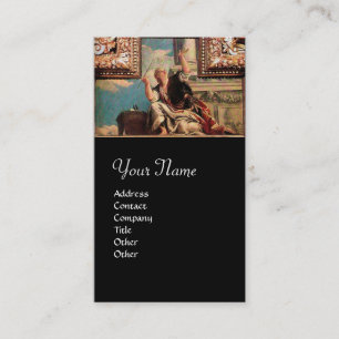 Dialectica, bruin, zwart visitekaartje