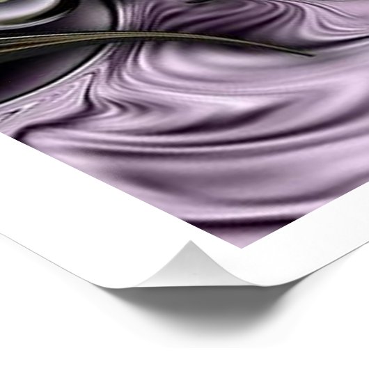 "Dialogue avec la réalité interférante", Affiche (Coin)