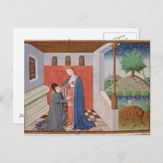 Dialoog tussen Boethius en Filosofie Briefkaart (Voorkant / Achterkant)