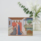 Dialoog tussen Boethius en Filosofie Briefkaart (Staand voorkant)