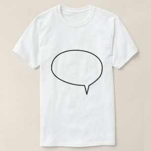 Dialoogvensterballon T-shirt