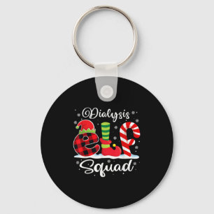 Dialyse Elf Squad Kerstdialyse Verpleegster Matchi Sleutelhanger