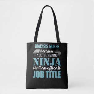 Dialyse geneest door multitasking Ninja Draagtas