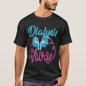 Dialyse Nefrologie Nefrologie Dialyseteam T-shirt (Voorkant)