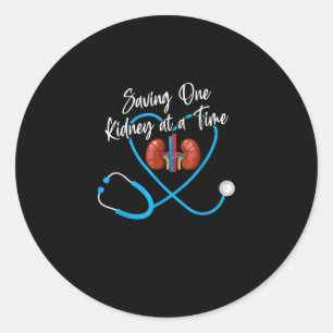 Dialyse Nefrologie Nierziekte Mislukking Ronde Sticker