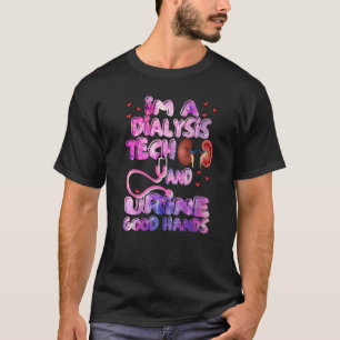 Dialyse Nefrologie Nierziekte Verharding T-shirt