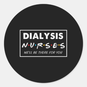 Dialyse Ronde Sticker