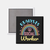 Dialyse Social Worker Renal LCSW Magneet (Voorkant / Achterkant)
