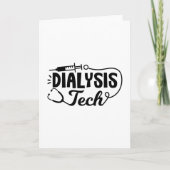 Dialyse Tech Dialyse Neefrologie Technicus Kaart (Voorkant)