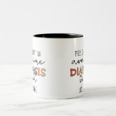 Dialyse Tech Funny Geweldige Dialyse Tech Gifts Tweekleurige Koffiemok (Center)