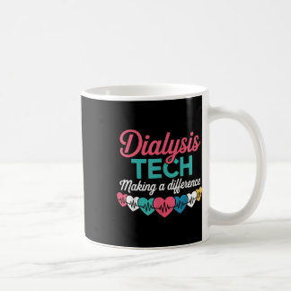 Dialyse Tech Maakt Een Verschil Technicus Hart Koffiemok