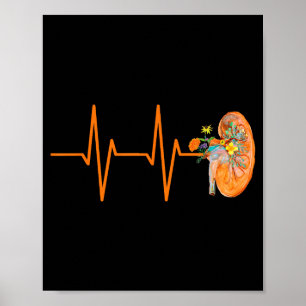 Dialyse Tech Nefrologie Verpleegkundige Nier Harts Poster