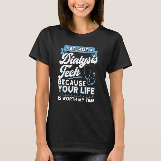 Dialyse Technicus Accessoire Tech Nephrology 2 T-shirt (Voorkant)