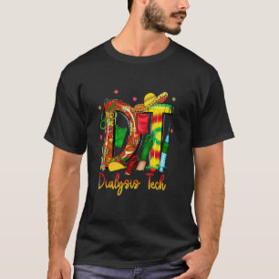 Dialyse technicus Cinco De Mayo Nier RN Dialys T-shirt