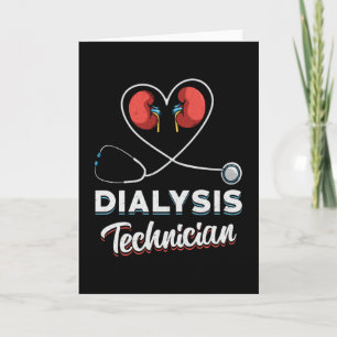 Dialyse-technicus Love Neurse Nephrology Tech Kaart