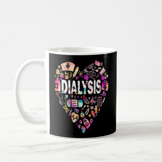 Dialyse Technicus Nephrology Tech Koffiemok (Links)