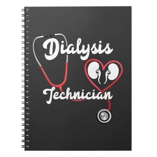 Dialyse Technicus Niernefrologie Verpleegkundige Notitieboek (Voorkant)