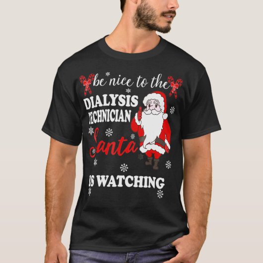 Dialyse Technicus Shirt kerstcadeau (Voorkant)