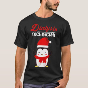 Dialyse Technicus Transfusie Kersttechniek T-shirt