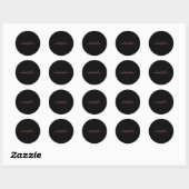 Dialyse Technicus Verpleegkundige - Nierhartslag V Ronde Sticker (Vel)