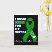 Dialyse Transplant Donor Kaart (Gele Bloem)