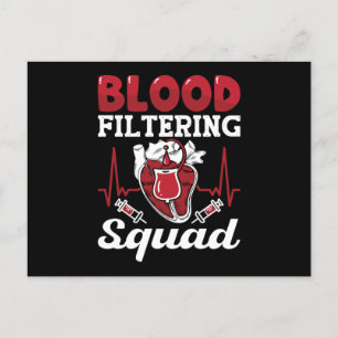 Dialyse Verpleegkundige Bloedfiltering Squad Nefro Briefkaart