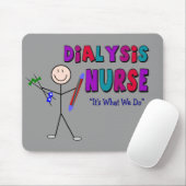 Dialyse Verpleegkundigen Aantekening Ontwerp Muismat (Met muis)