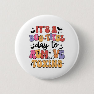 Dialyse Verpleegster Halloween Verwijder Toxine Ni Ronde Button 5,7 Cm