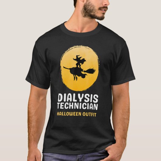 Dialysetechnicus en dialyse Neefro T-shirt (Voorkant)