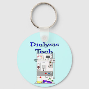 Dialysetechnicus — Fresenius-ontwerp machine Sleutelhanger