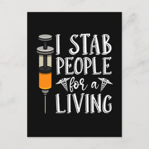 Dialysetechnicus I Stab People Nephrology Tech Feestdagenkaart