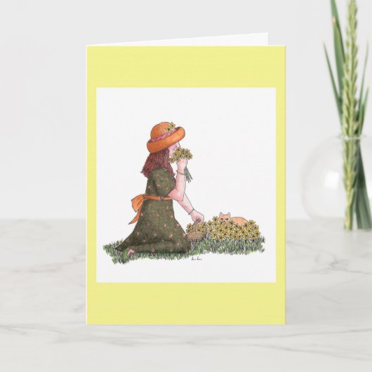 Diamant - April Verjaardag Kaart (Voorkant)