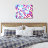 Diamant blasten canvas afdruk (Insitu (Slaapkamer))