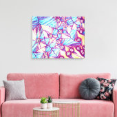 Diamant blasten canvas afdruk (Insitu (Woonkamer))