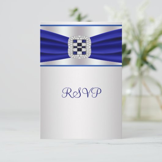 Diamant bleu saphir RSVP (Debout devant)