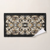 Diamant Chouette Art Déco (Serviette à main)