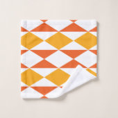 Diamant coloré géométrique moderne géométrique (Gant de toilette)