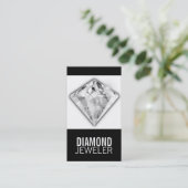 Diamant de modèle de carte de visite (Debout devant)