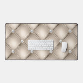 Diamant getuft ontwerp, Platina Bureaumat (Keyboard & Muis)