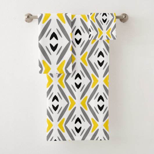 Diamant gris Abstrait moderne (En situation)