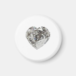 Diamant Hartvorm Brilliant Magneet