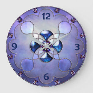 Diamant kunst grote klok