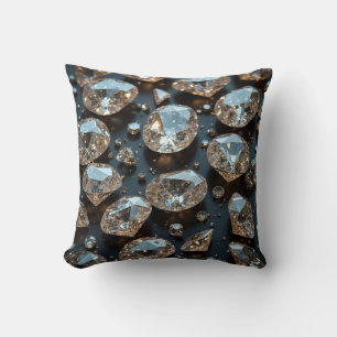 Diamant kussen kussen ziet er echt diamant uit