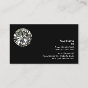 Diamant Logo Sjabloon Visitekaartje